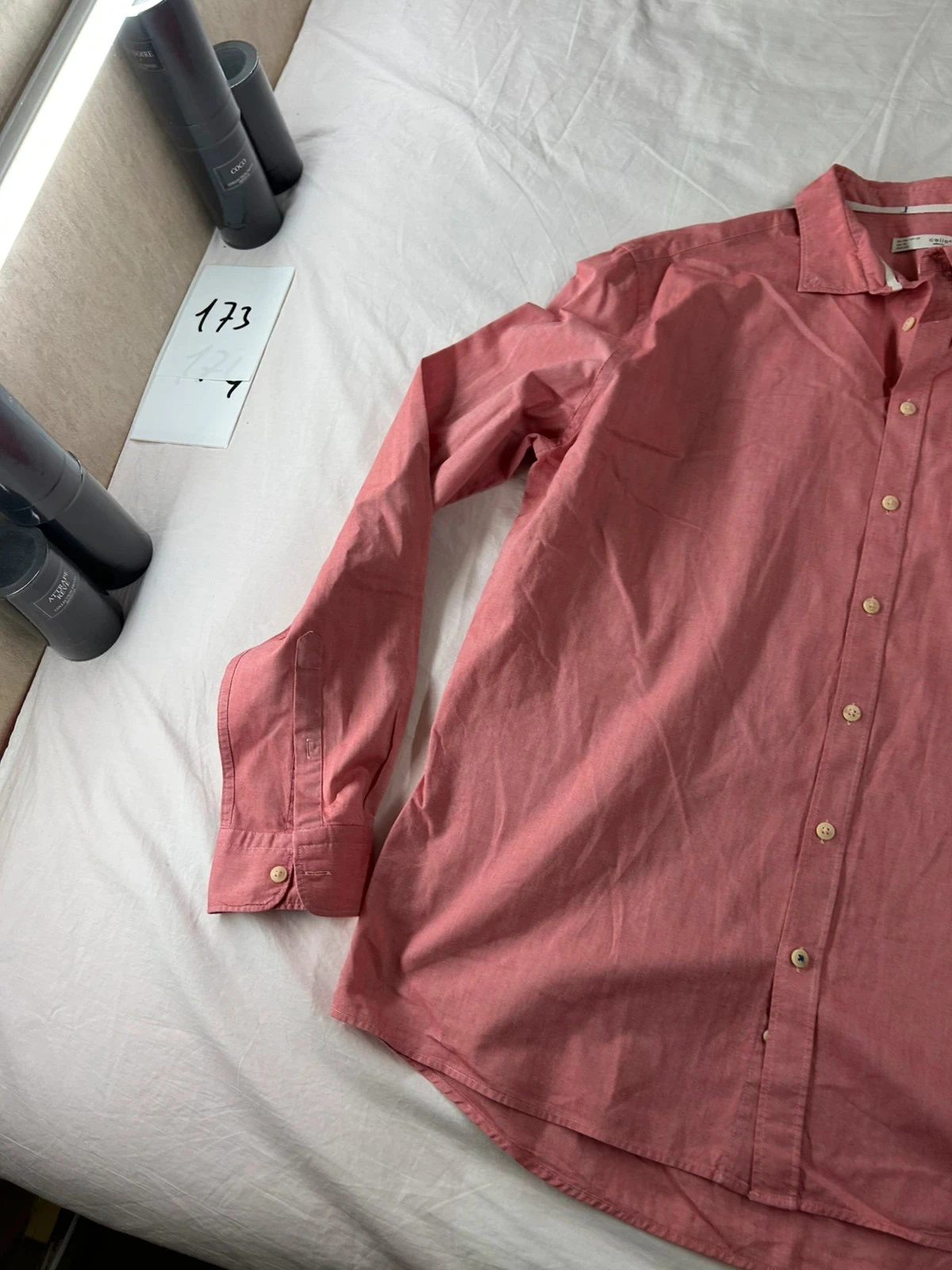 Camisa lisa rosa celio – photo 4